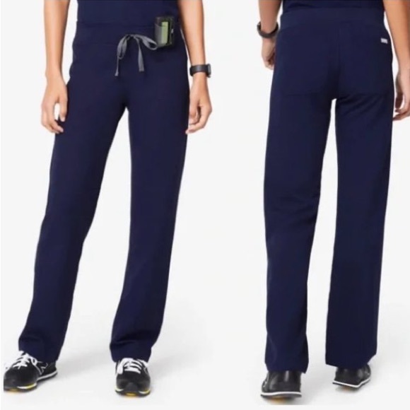 Figs Pants - FIGS TECHNICAL COLLECTION SCRUB PANTS IN NAVY BLUE SIZE XL